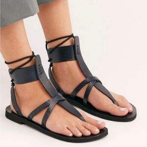 Free People Vacation Day Wrap Sandal In Size 37